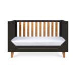 Tutti Bambini Como Cot Bed Slate Grey/Rosewood - Cots & Cot Beds - Image 7