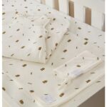 Silver Cross Rosa & Blue Cot Bed Starter Set Bunny Print – Bedding Sets - Baby Travel Silver Cross Rosa & Blue Cot Bed Starter Set Bunny Print - Bedding Sets - Image 2