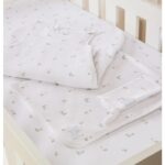 Silver Cross Rosa & Blue Cot Bed Starter Set Duckling Print - Bedding Sets - Image 2