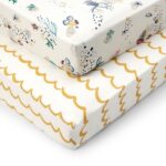 Tutti Bambini Cot Bed 2 Pack Fitted Sheets 140x70cm Our Planet - Cot and Bed Sheets