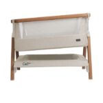 Tutti Bambini Cozee XL Bedside Crib & Cot Scandinavian Walnut/Ecru - Cribs - Image 5