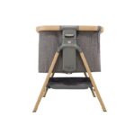 Tutti Bambini Cozee Bedside Crib Oak/Charcoal - Cribs - Image 6