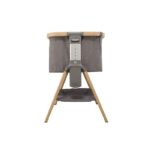Tutti Bambini Cozee Bedside Crib Oak/Charcoal - Cribs - Image 7