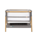 Tutti Bambini Cozee XL Bedside Crib & Cot Oak/Charcoal - Cribs - Image 3