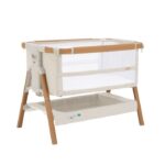 Tutti Bambini Cozee XL Bedside Crib & Cot Scandinavian Walnut/Ecru - Cribs - Image 3