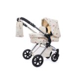 Roma Darcie Single Dolls Pram Cream - Dolls Prams - Image 5