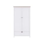 Tutti Bambini Verona Wardrobe White/Oak - Wardrobes - Image 3
