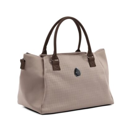Egg 3 Overnight Bag Houndstooth Almond – Pram Bags - Baby Travel