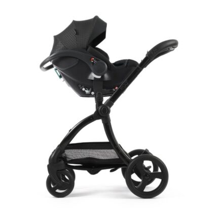 Egg 3 Infant I-Size Car Seat Houndstooth Black – Newborn Car Seats - Baby Travel