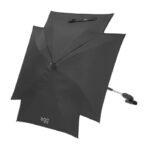 Egg Parasol Black - Pram Sun and Rain Cover