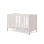 Obaby Evie Cot Bed White – Cots & Cot Beds - Baby Travel Obaby Evie Cot Bed White - Cots & Cot Beds