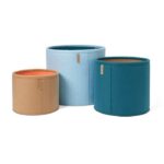 Tutti Bambini 3 Pack Felt Nursery Storage Baskets Our Planet - Furniture Accessories