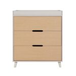 Tutti Bambini Fika/Hygge Chest Changer Light Oak/White Sand - Nursery Drawers - Image 3
