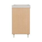Tutti Bambini Fika/Hygge Chest Changer Light Oak/White Sand - Nursery Drawers - Image 5