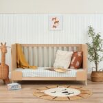 Tutti Bambini Fika Cot Bed Light Oak/White Sand - Cots & Cot Beds - Image 2