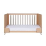 Tutti Bambini Fika Cot Bed Light Oak/White Sand - Cots & Cot Beds - Image 7