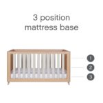 Tutti Bambini Fika Cot Bed Light Oak/White Sand - Cots & Cot Beds - Image 8