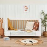 Tutti Bambini Fika Cot Bed White/Light Oak – Cots & Cot Beds - Baby Travel Tutti Bambini Fika Cot Bed White/Light Oak - Cots & Cot Beds - Image 2