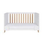 Tutti Bambini Fika Cot Bed White/Light Oak – Cots & Cot Beds - Baby Travel Tutti Bambini Fika Cot Bed White/Light Oak - Cots & Cot Beds - Image 7