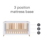 Tutti Bambini Fika Cot Bed White/Light Oak – Cots & Cot Beds - Baby Travel Tutti Bambini Fika Cot Bed White/Light Oak - Cots & Cot Beds - Image 8