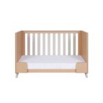 Tutti Bambini Fika Mini Cot Bed Light Oak/White Sand - Cots & Cot Beds - Image 7