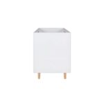 Tutti Bambini Fika Mini Cot Bed White/Light Oak - Cots & Cot Beds - Image 5
