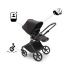 Bugaboo Fox Cub Essential Bundle Midnight Black - Newborn Prams - Image 6