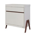 Tutti Bambini Fuori Chest Changer Warm Walnut/White Sand – Nursery Drawers - Baby Travel Tutti Bambini Fuori Chest Changer Warm Walnut/White Sand - Nursery Drawers