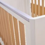 Tutti Bambini Fuori Mini Cot Bed White/Light Oak - Cots & Cot Beds - Image 9