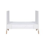 Tutti Bambini Fuori Mini Cot Bed White/Light Oak - Cots & Cot Beds - Image 6