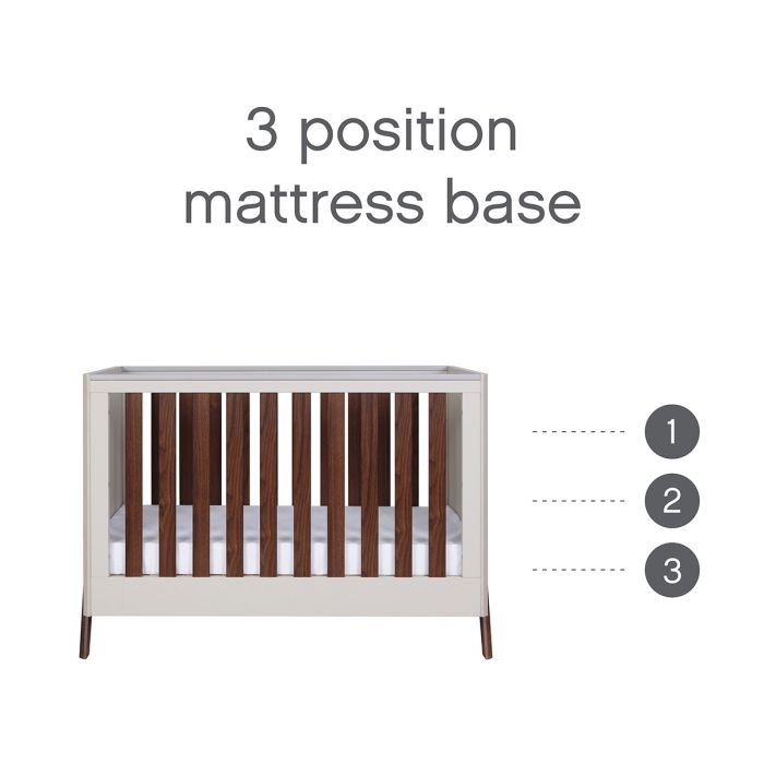 Tutti Bambini Fuori Mini Cot Bed Warm Walnut/White Sand – Cots & Cot Beds - Baby Travel Tutti Bambini Fuori Mini Cot Bed Warm Walnut/White Sand - Cots & Cot Beds - Image 8