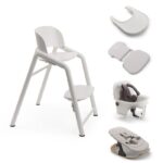 Bugaboo Giraffe Ultimate High Chair Bundle White – Wooden High Chairs - Baby Travel Bugaboo Giraffe Ultimate High Chair Bundle White - Wooden High Chairs