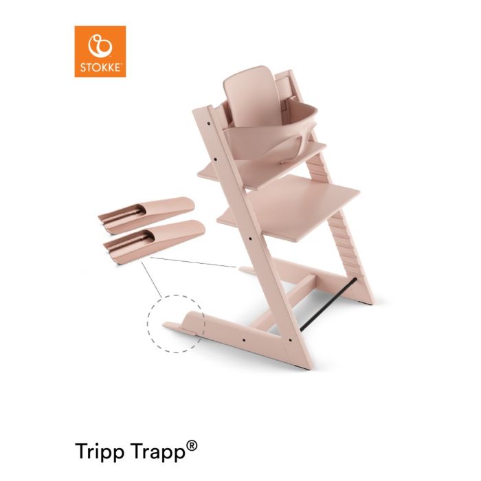 Stokke Tripp Trapp Baby Set Serene Pink – Stokke Chair Accessories - Baby Travel