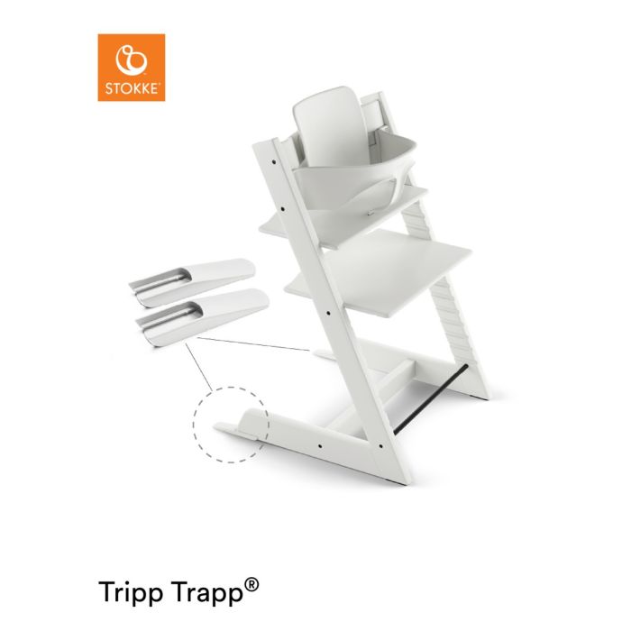 Stokke Tripp Trapp Baby Set White – Stokke Chair Accessories - Baby Travel