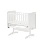 Obaby Gliding Crib White – Cribs - Baby Travel Obaby Gliding Crib White - Cribs