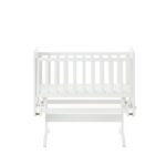 Obaby Gliding Crib White – Cribs - Baby Travel Obaby Gliding Crib White - Cribs - Image 3
