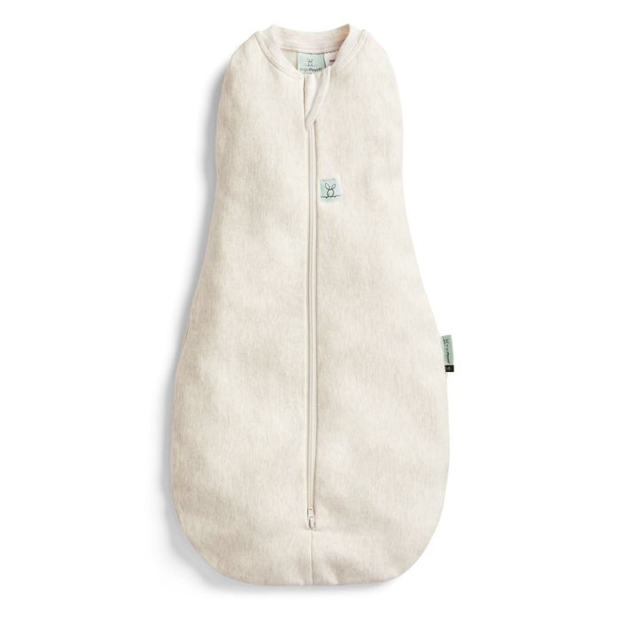 ergoPouch 1.0 TOG 0-3 Months Organic All Year Cocoon Swaddle Sleeping Bag Oatmeal – Sleeping Bags - Baby Travel ergoPouch 1.0 TOG 0-3 Months Organic All Year Cocoon Swaddle Sleeping Bag Oatmeal - Sleeping Bags - Image 1