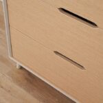 Tutti Bambini Fika/Hygge Chest Changer Light Oak/White Sand - Nursery Drawers - Image 7