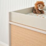 Tutti Bambini Fika/Hygge Chest Changer Light Oak/White Sand - Nursery Drawers - Image 2