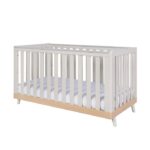 Tutti Bambini Hygge Cot Bed Light Oak/White Sand – Cots & Cot Beds - Baby Travel Tutti Bambini Hygge Cot Bed Light Oak/White Sand - Cots & Cot Beds