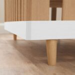 Tutti Bambini Hygge Cot Bed White/Light Oak - Cots & Cot Beds - Image 10