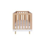 Tutti Bambini Hygge Cot Bed White/Light Oak - Cots & Cot Beds - Image 5