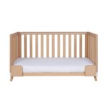Tutti Bambini Hygge Cot Bed White/Light Oak - Cots & Cot Beds - Image 7