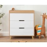 Tutti Bambini Hygge Mini Cot Bed 2 Piece Room Set White/Light Oak – Furniture Sets - Baby Travel Tutti Bambini Hygge Mini Cot Bed 2 Piece Room Set White/Light Oak - Furniture Sets - Image 2