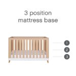 Tutti Bambini Hygge Mini Cot Bed 2 Piece Room Set White/Light Oak – Furniture Sets - Baby Travel Tutti Bambini Hygge Mini Cot Bed 2 Piece Room Set White/Light Oak - Furniture Sets - Image 8