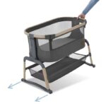 Maxi Cosi Iora Air Co-Sleeper With Sheets Beyond Graphite – Cribs - Baby Travel Maxi Cosi Iora Air Co-Sleeper With Sheets Beyond Graphite - Cribs - Image 6