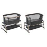 Maxi Cosi Iora Air Co-Sleeper With Sheets Beyond Graphite – Cribs - Baby Travel Maxi Cosi Iora Air Co-Sleeper With Sheets Beyond Graphite - Cribs - Image 2