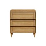 Tutti Bambini Japandi Chest Changer Light Oak - Nursery Drawers - Image 3