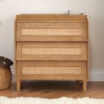 Tutti Bambini Japandi Chest Changer Light Oak - Nursery Drawers - Image 2