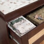 Tutti Bambini Japandi Chest Changer Warm Walnut – Nursery Drawers - Baby Travel Tutti Bambini Japandi Chest Changer Warm Walnut - Nursery Drawers - Image 6